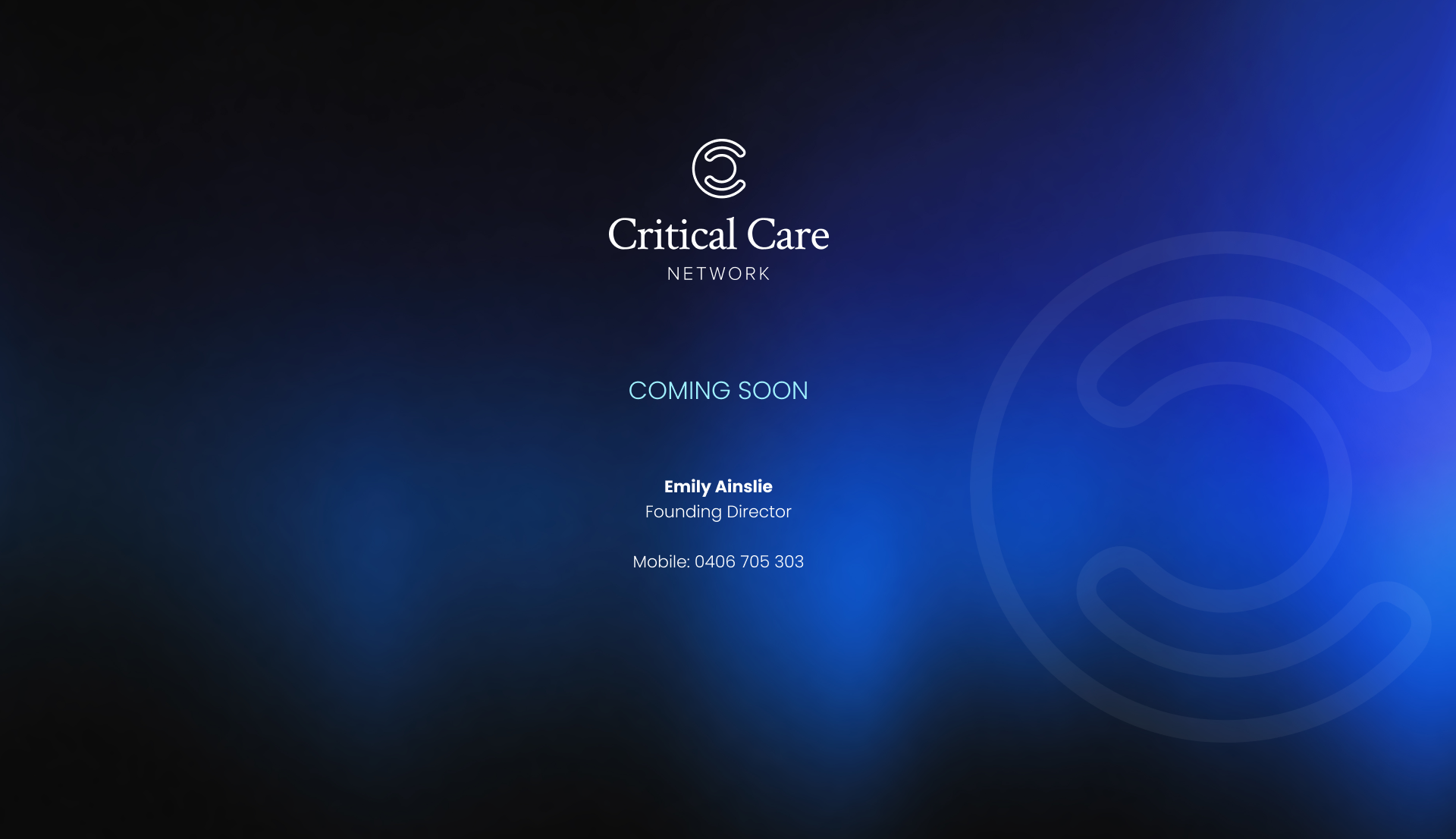 Desktop Holdiong Page